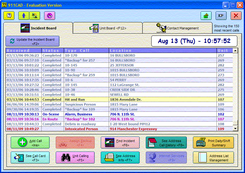 Free police dispatch software